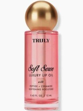 Truly Luxury Peptide Lip Oil .4 fl oz in Soft Serve